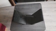 Couchtisch gebraucht, Glas Platte + Granit Unterbau.