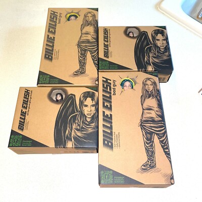 Billie Eilish SET ''Bad Guy'' & ''All The Good Girls Go To Hell'' Dolls FACTORY SEAL