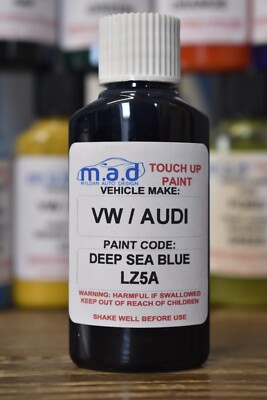 Audi Tiefsee BLUE LZ5A Touch Set 30ML A1 A3 A4 A5 A6 Tt A8 Q3 Q5 Reparatur Chip