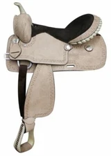 16" Full Rough Out Leather Economy Horse Saddle NEW!!
