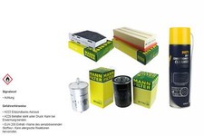 MANN FILTER Paket MANNOL Klimareiniger für VW Golf IV Cabriolet 1E7 2.0