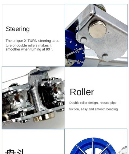 VBT-3 Rohrbiegemaschine Handklimaanlage Kupferrohrbiegemaschine - Bild 13 von 23
