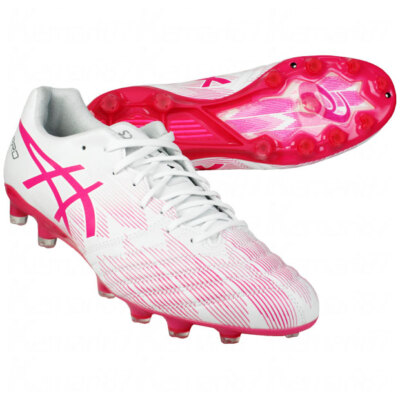 ☆超美品☆DS LIGHT X-FLY PRO 2 ASICS Soccer Cleats DS LIGHT X-FLY PRO 2 LIMITED White/Pink