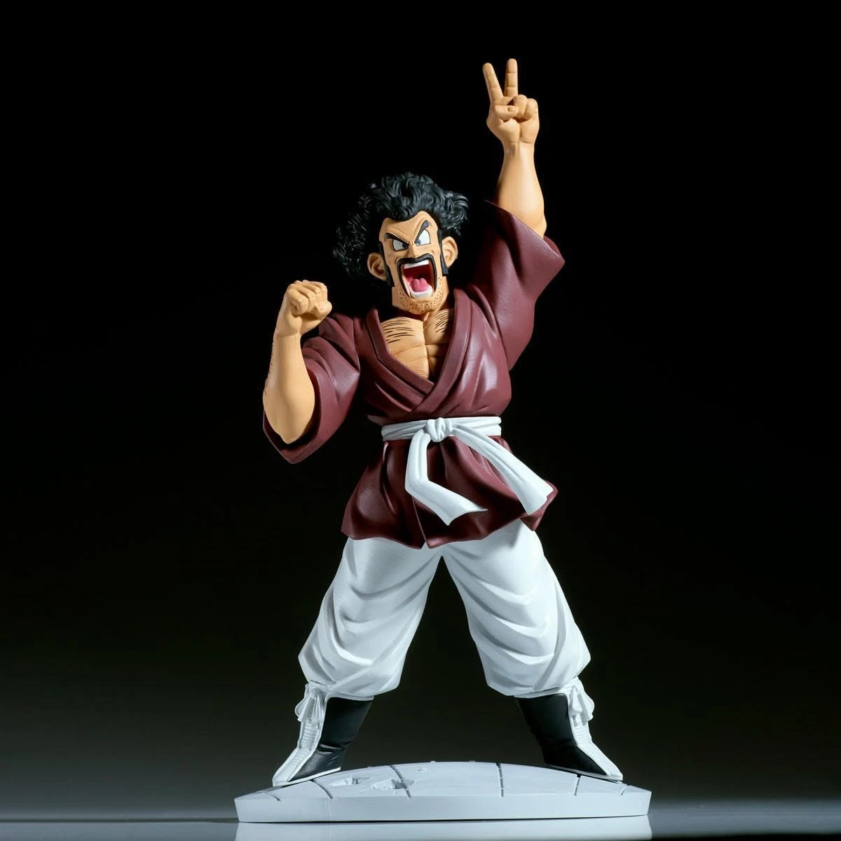BANPRESTO DRAGON BALL Figura Statuetta Mr Satan 15cm History Box