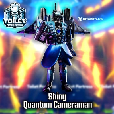 Shiny Quantum Cameraman - Toilet Tower Defense - TTD Unit - ULTIMATE - TTD