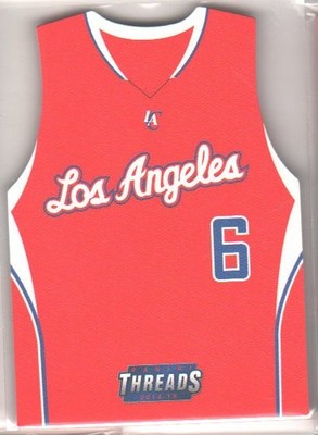 2014-15 Panini Threads Team Threads Die-Cut DeAndre Jordan #49