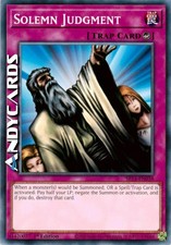 SOLEMN JUDGMENT • (Giudizio Solenne) • Comune • SR14 EN038 • 1Ed • Yugioh!