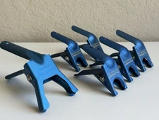 LOT 6! MILLIPORE XX1002503, XX1004703 ALUMINUM LAB FILTRATION SPRING CLAMP 47MM