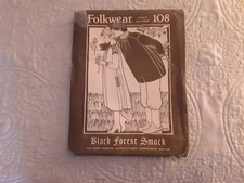 Folkwear Sewing Pattern 108 Black Forest Smock Over-garment *Uncut Vintage