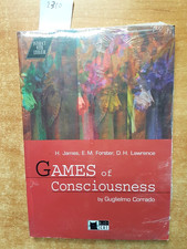 GAMES OF CONSCIOUSNESS +cd JAMES FORSTER LAWRENCE CIDEB Black cat SIGILLATO