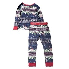 Cat Jack Toddler Christmas Dinosaur Pajama Set Size 4T