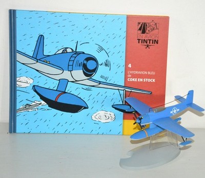 Sammlung TIM UND STRUPPI FLUGZEUG WASSERFLUGZEUG COKE AUF LAGER und Booklet 2014 HERGE