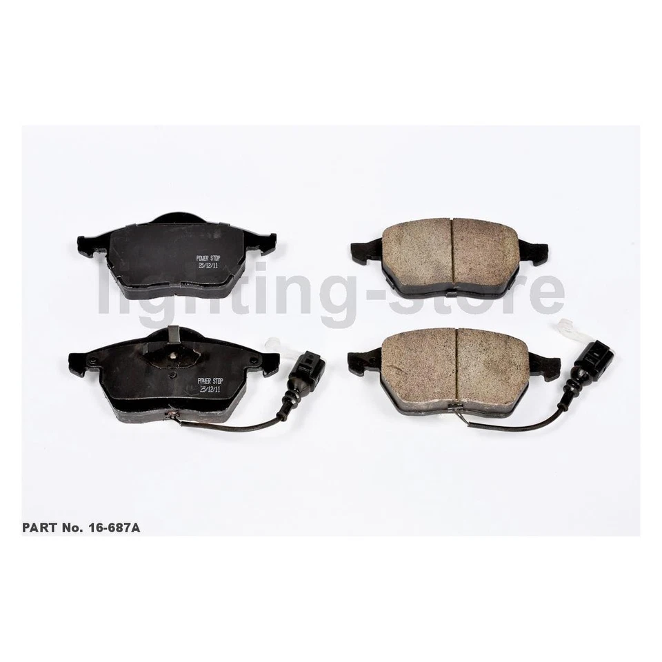 Juego de pastillas de freno de disco delanteras traseras rotor de freno de disco para Audi 2000-2006 TT 6 piezas Foto 2 de 4