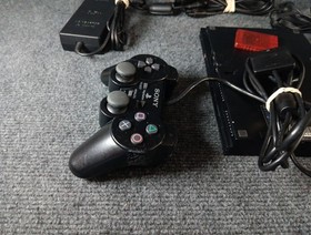 SONY PLAYSTATION 2 PS2 SLIM W/CONTROLLER & CABLES WORKING + MEMORY CARD