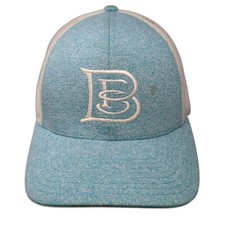 Richardson Trucker Hat Blue L Mesh Snapback Embroidered Adjustable 115CH