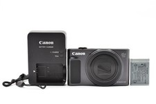 🍀N MINT🍀Canon PowerShot SX620 Black 25x Zoom Soft Film-like w/Battery...