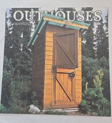 2006 Outhouses Calendar BrownTrout 12x12 18 Month