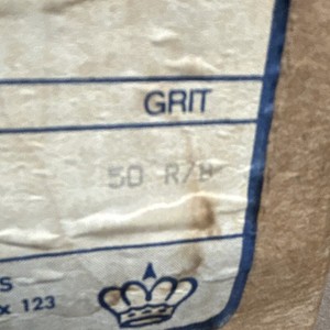 Crownflex Abrasives Spiral Roll 3/8 in x 1 in 50 Grit