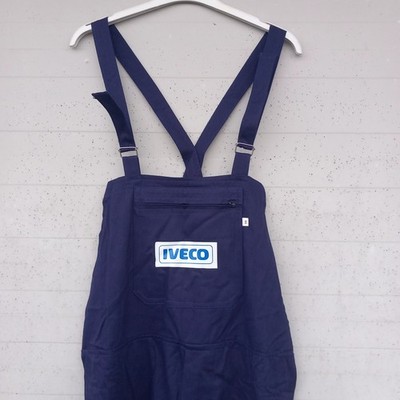 IVECO WORKWEAR VINTAGE 90 LATZHOSE LATZHOSE GR 56 ARBEITER-LATZ WORKER'S BIB