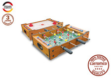 CARROMCO MULTIGAME FLIP-XW 2in1 Tischauflage Kicker Hockey Spiel Mini-Kicker