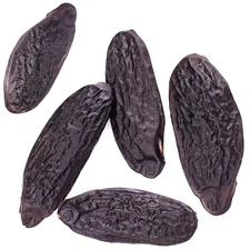 5 Premium Tonka Beans - Whole Natural - 100% 5 Count (Pack of 1) 