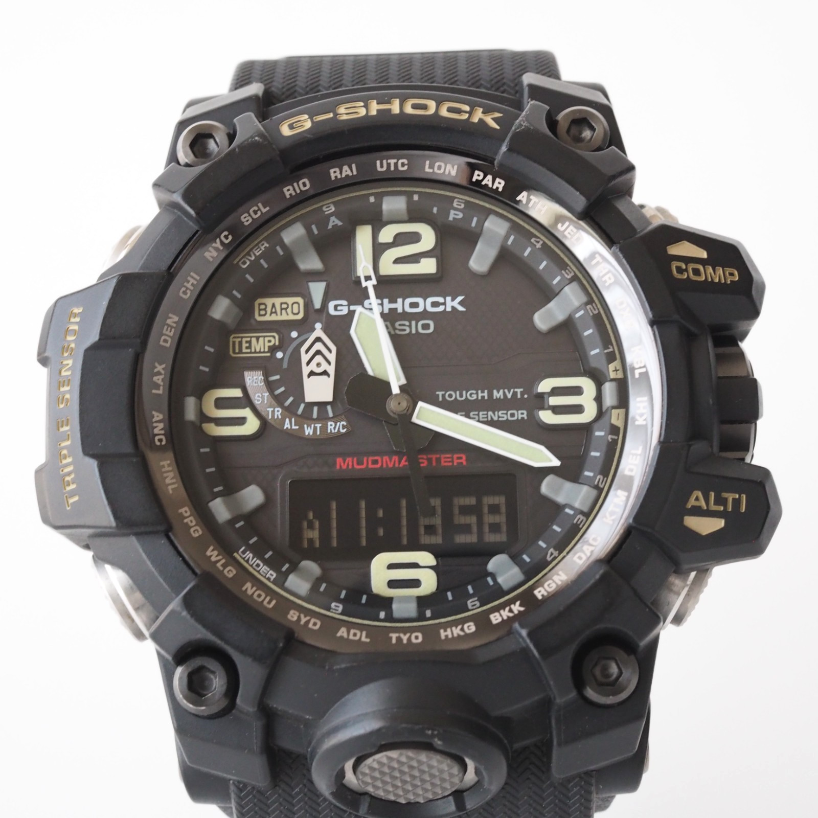 Casio G-Shock Mudmaster GWG-1000-1AJF Solar Radio Men's image 2