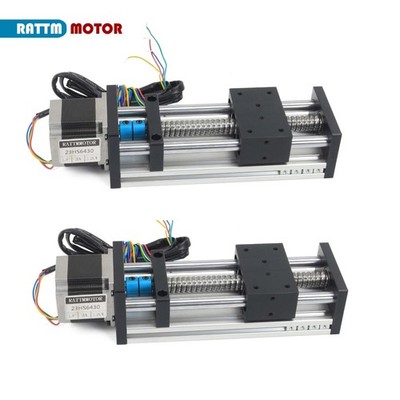 US SHIP】2PCS EBX1605-400mm/15.75'' CNC Linear Stage Actuator Double Optical Axis