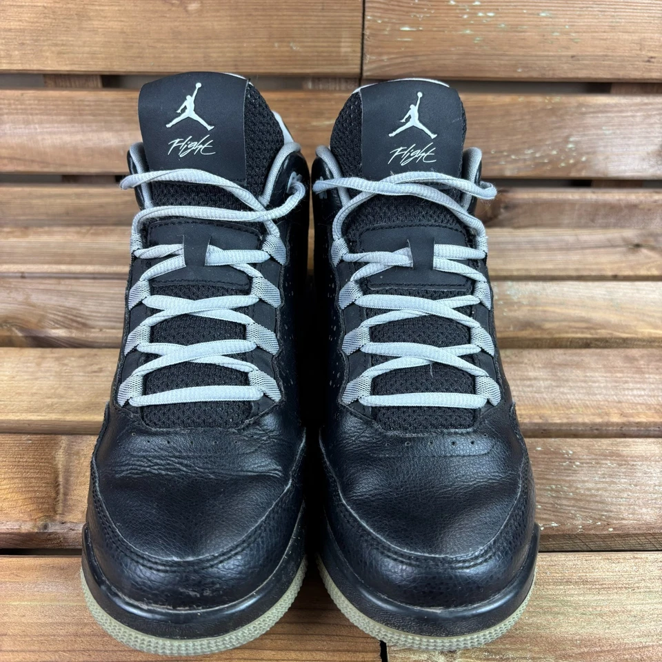 Jordan Entrenadores Niños Talla 6 Flight Origin 2 GS Negro Lobo Gris Nike Zapatos Juveniles* Foto 4 de 4