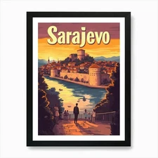 Aihrgdesign A Mid Century Modern Tr Framed Wall Art Poster Canvas Print Picture