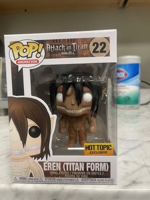Funko Pop! Attack on Titan Eren (Titan Form) #22 Hot Topic Exclusive