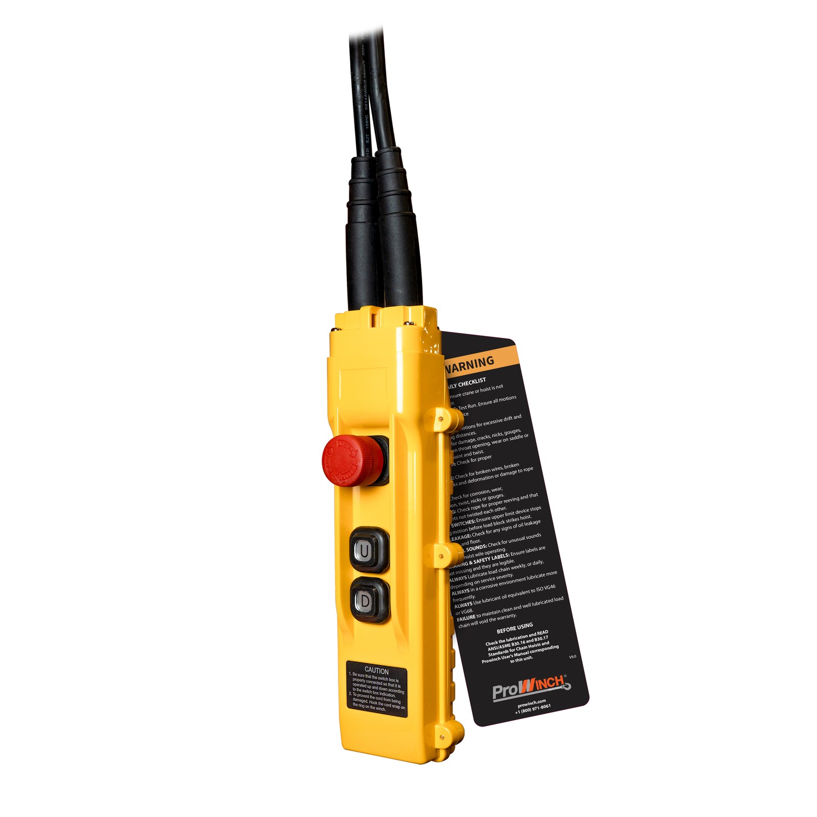Prowinch 1/2 Ton Theatrical Stage Hoist 1100 lb 40 ft. Japan FEC G80 Chain 110