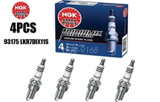 NGK 93175 4pcs Spark Plugs LKR7DIX-11S IRIDIUM IX Genuine Japan 4pk