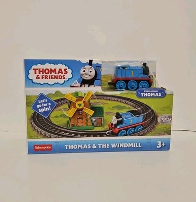 Thomas & Friends Track Master Push Along Thomas & The Windmill Play Set