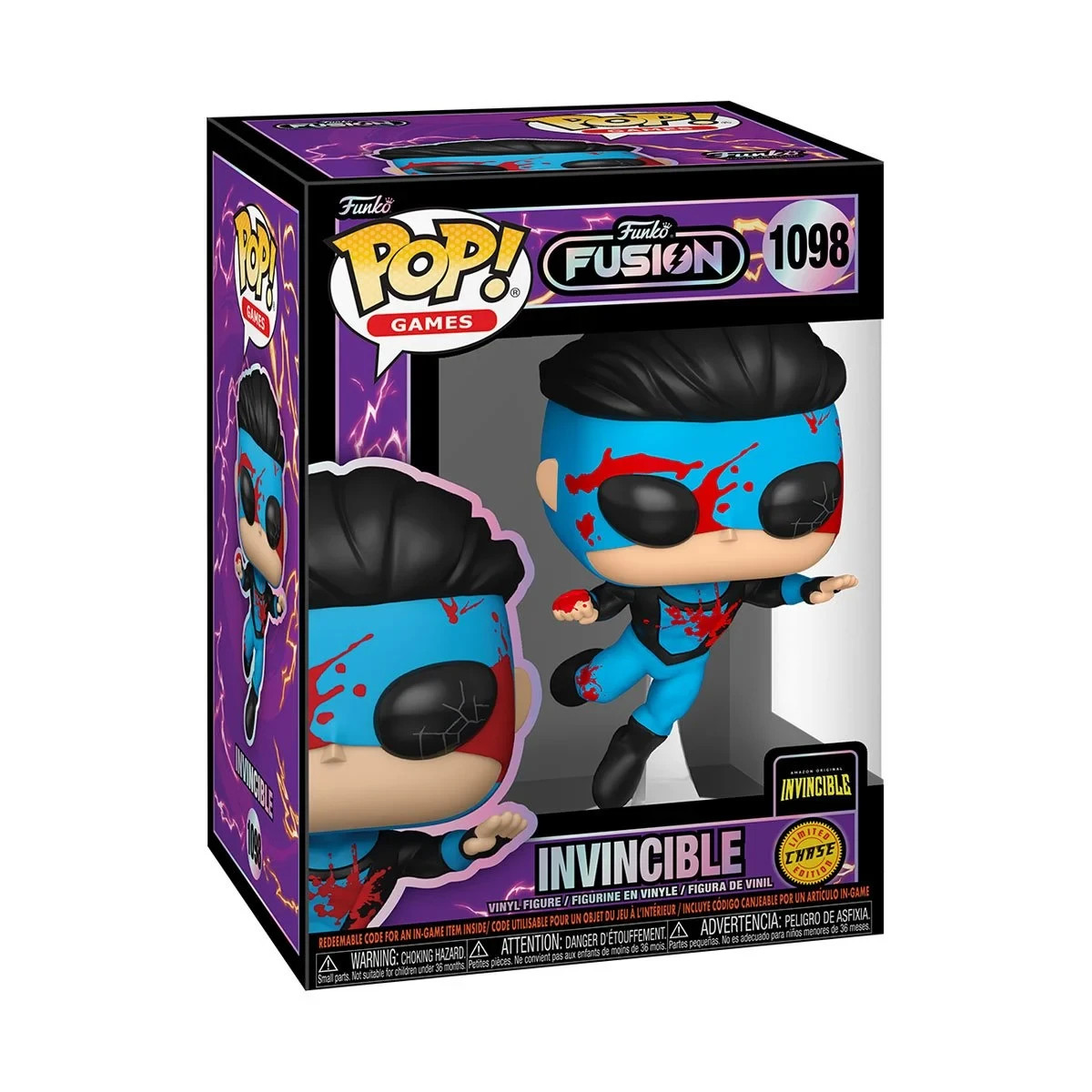 Funko Pop! Funko Fusion Invincible Vinyl Figure #1098 (Chase) With