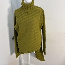 Suéter túnica Free People Versa dobladillo asimétrico tela texturizada a rayas nuevo con etiquetas S