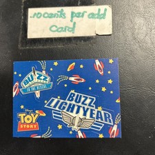 Disney Toy Story 1995 Skybox Pixar 2 buzz Lightyear Stickers