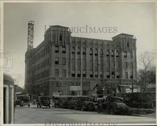 1931 Press Photo Construction of new building completed - sab17937