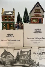 VTG Heritage Village Dickens Start A Tradition Set NO CORD [1527]