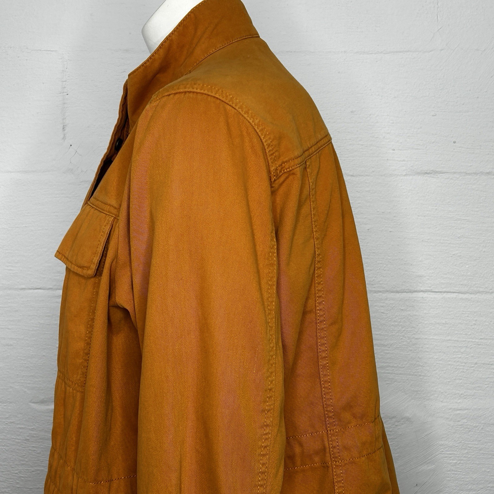 Gap Utility Jacket Full Zip & Button 4 Pockets XX… - image 14