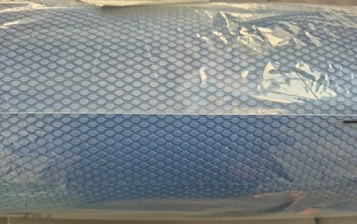 Round Foam Roller for Back, Exercise, Yoga Etc. 24" Blue - Picture 2 of 3