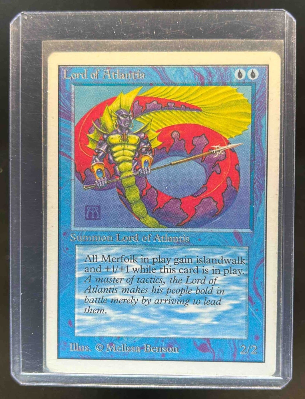 1993 Magic MTG Unlimited Lord of Atlantis #NNO