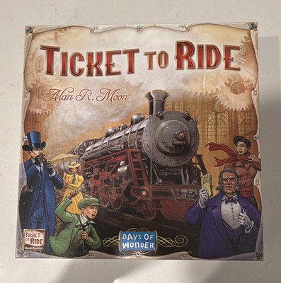 Days of Wonder Ticket to Ride Trains Board Game 2 Players 8+ Spiel 2004 7201