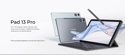 HOTWAV Pad 13 Pro Tablet 10.1'' 120Hz 16 Ultra Thin 4GB 256GB PC Game 13 inch