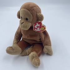 Ty Beanie Babies Bongo the Monkey plush toy released in 1995