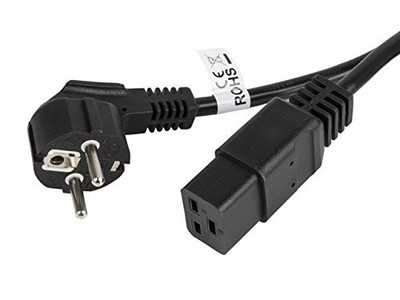 C19 °C 10cc 0018 Box CEE 7/7 plug to Lanberg from Ice 320 °C19 Socket 1.8 m Blac