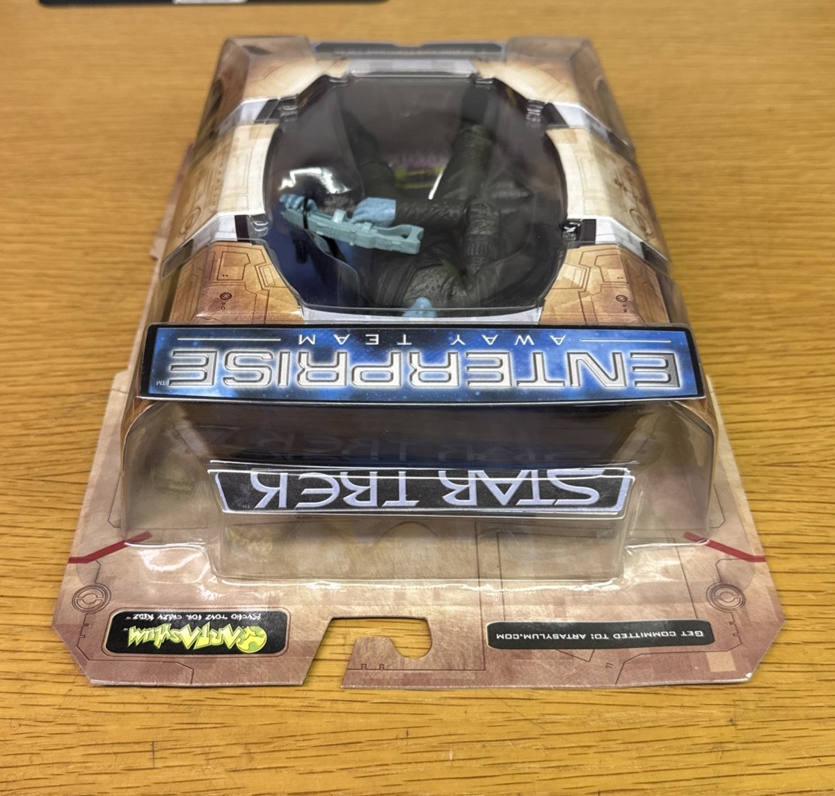 新品 Star Trek Enterprise Away Team Shran Star Trek Enterprise Away Team Figure. Shran The Andorian Particle