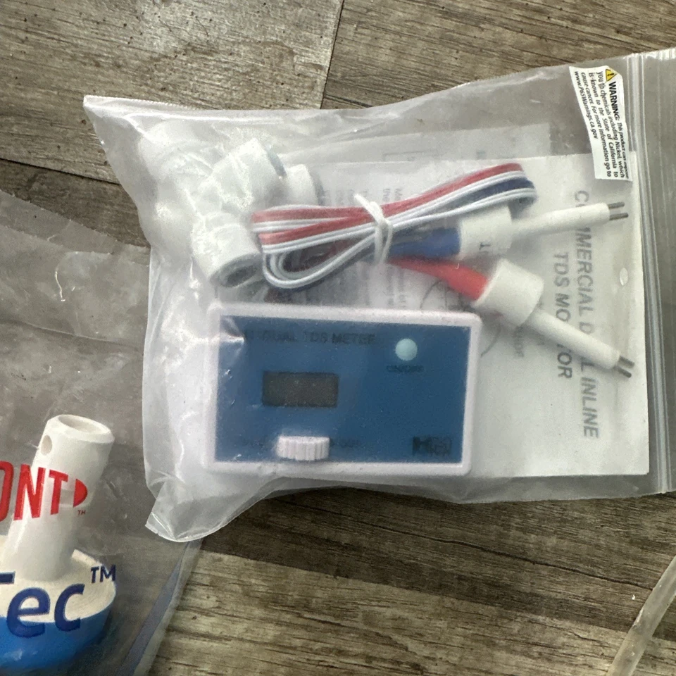 Suministro de arrecifes a granel valor de 4 etapas más 75 GPD RO/DI desionización por ósmosis inversa... Foto 4 de 4