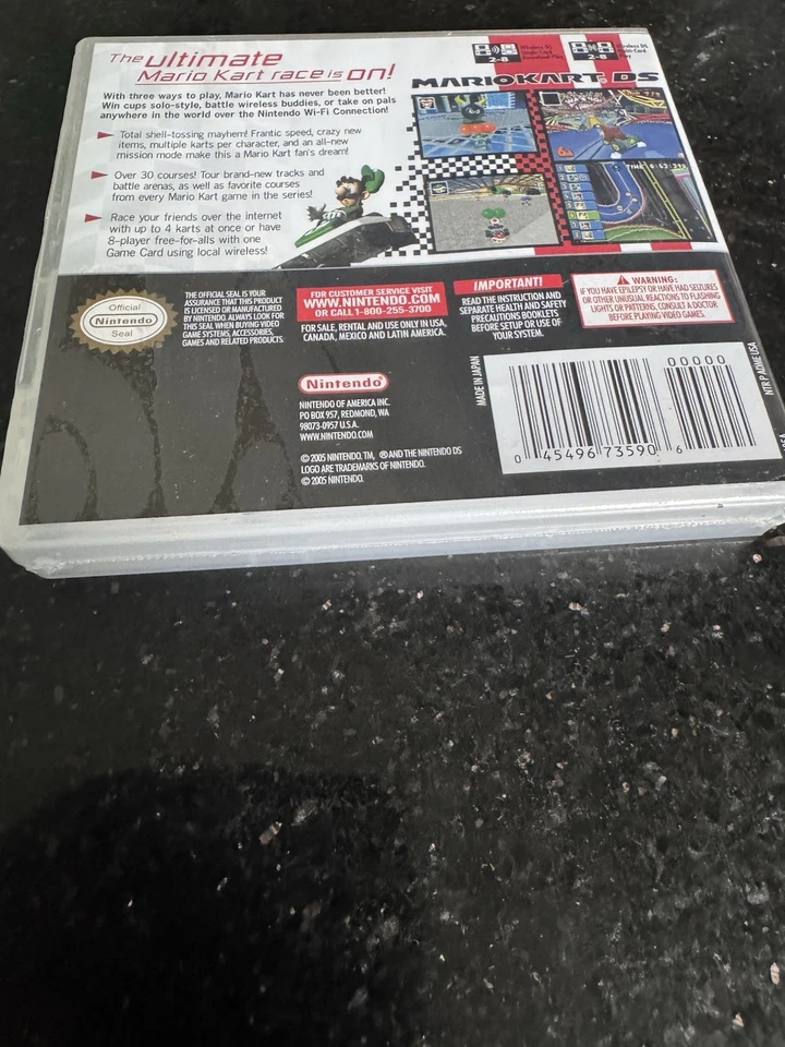 Mario Kart DS Nintendo DS Racing Game Boxed Unopened & Factory Sealed UK PAL - Image 4 of 4