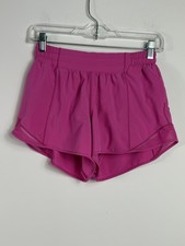 Lululemon Hotty Hot Lined Short 3.5 Mid Rise Pink Size 6
