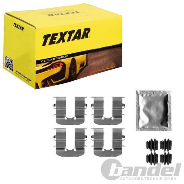 Textar MONTAGE-SATZ BremsbelÄGe ZubehÖR Hinten Passend FüR Hyundai I20 | 8251410-image